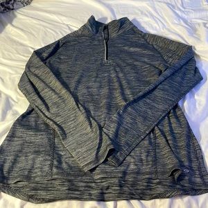 Champion, large, black white and grey